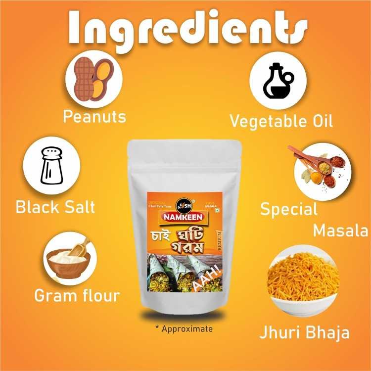 badam jhuri bhaja ghoti garam-1